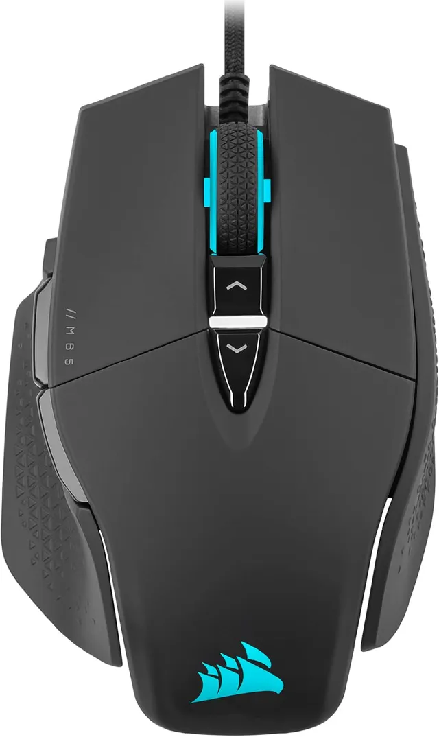 Corsair M65 RGB Ultra Wired Optical Gaming Mouse with Adjustable Weights