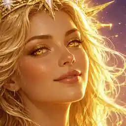 Solara's animated idle avatar
