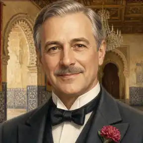Whitaker's animated idle avatar